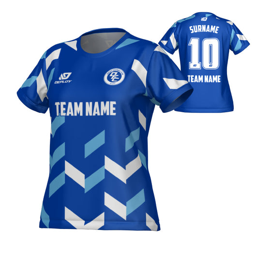 Arrows Womens Jersey - Royal Blue & Sky Blue