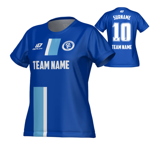 Block Womens Jersey - Royal Blue & Sky Blue