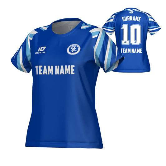 Surge Womens Jersey - Royal Blue & Sky Blue