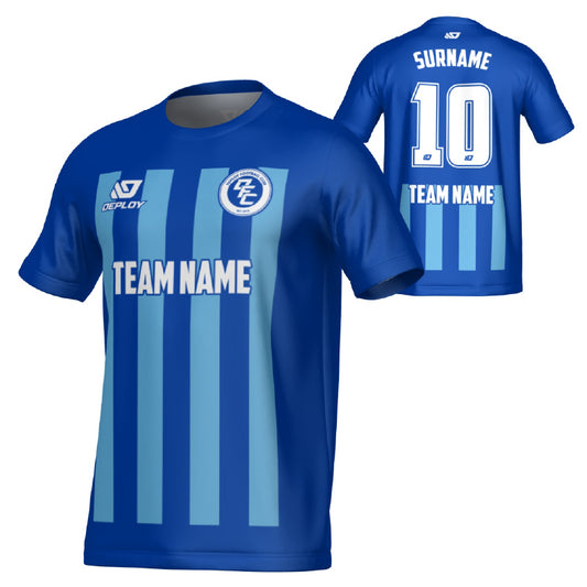 Bars Jersey - Royal Blue & Sky Blue
