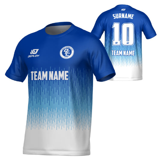 Fade Jersey - Royal Blue & Sky Blue