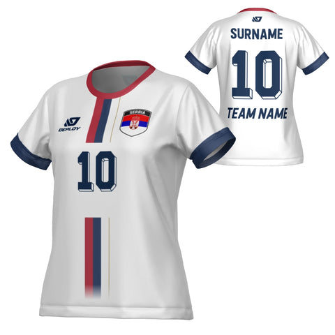 Serbia Away Womens Jersey