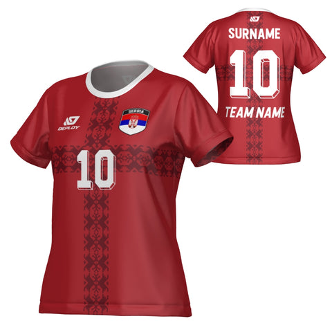 Serbia Home Womens Jersey