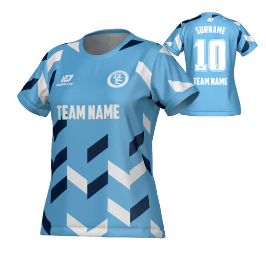 Arrows Womens Jersey - Sky Blue & Navy