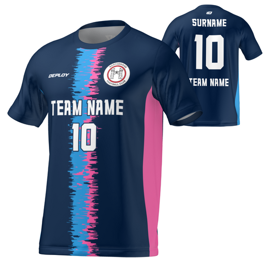 Northbridge FC - Flight Jersey Static- Navy/Pink