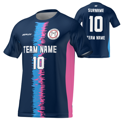 Northbridge FC - Flight Jersey Static- Navy/Pink