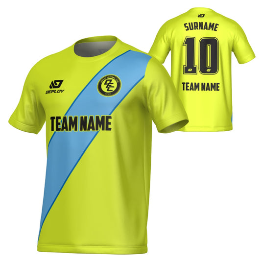 Sash Jersey - Neon Yellow