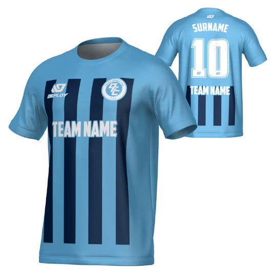 Bars Jersey - Sky Blue & Navy