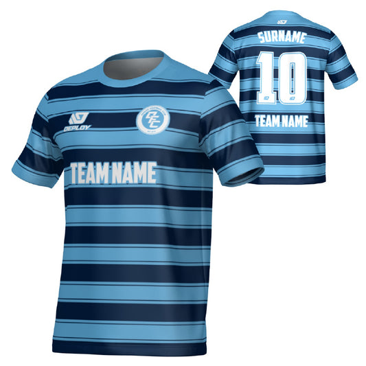 Celtic Jersey - Sky Blue & Navy