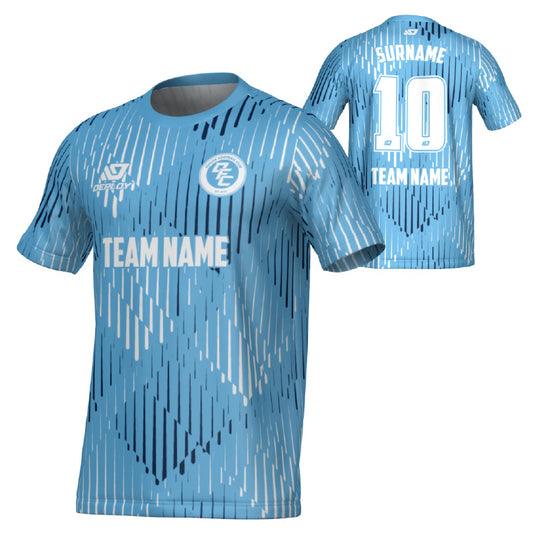 Drips Jersey - Sky Blue & Navy