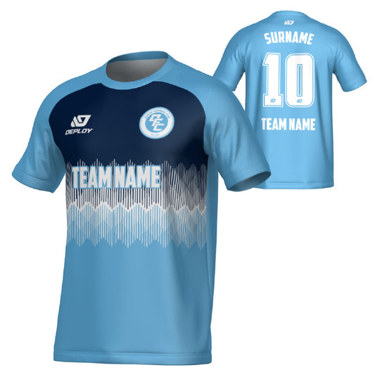 Echo Jersey - Sky Blue & Navy