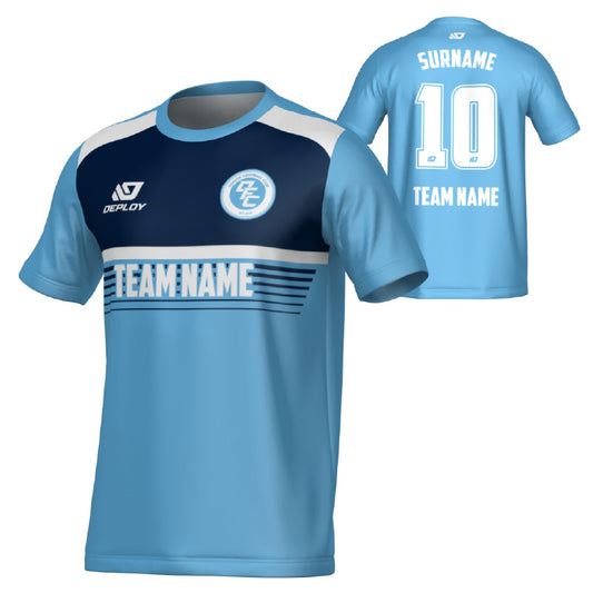 Horizon Jersey - Sky Blue & Navy