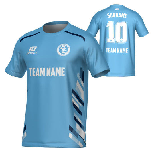 Turbo Jersey - Sky Blue & Navy