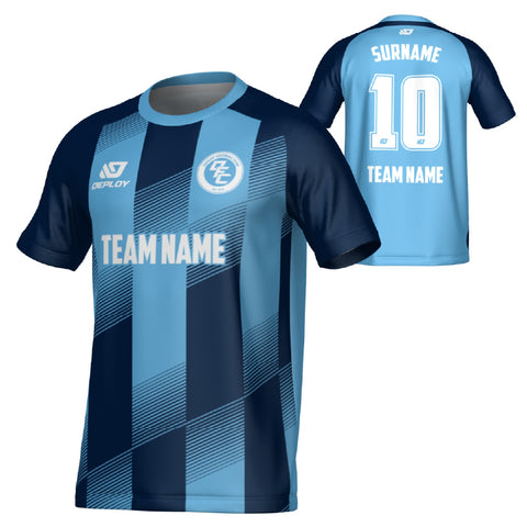 Vector Jersey - Sky Blue & Navy