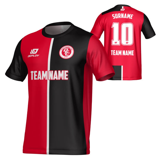 Split Jersey - Red