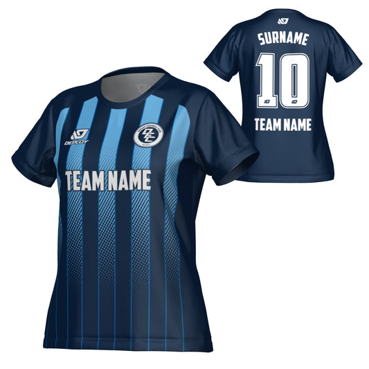 Streamline Womens Jersey - Navy & Sky Blue