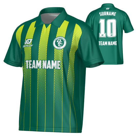 Streamline Collared Jersey - Green