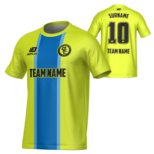 Stripe Jersey - Neon Yellow