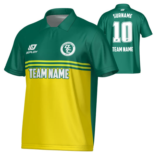 Summit Collared Jersey - Green