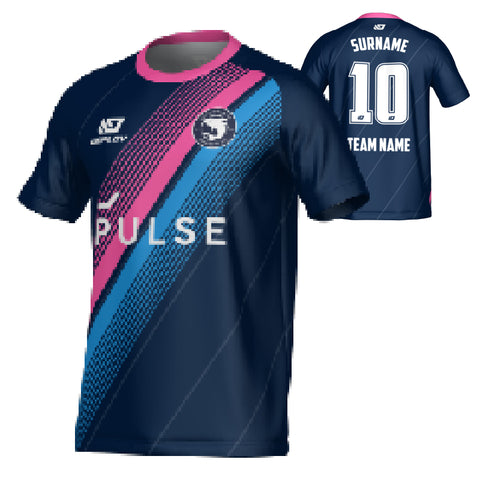 SUTHERLAND SHIRE FA SUMMER - VELOCITY - NAVY & PINK