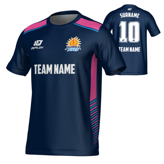 SUTHERLAND SHIRE FA SUMMER - APEX - NAVY & PINK