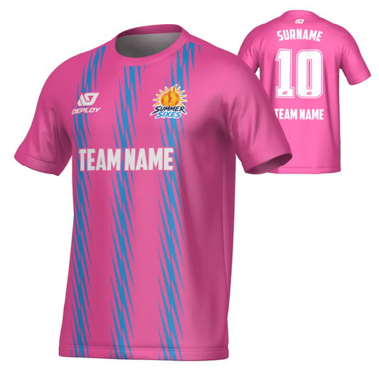 SUTHERLAND SHIRE FA SUMMER - ZIG ZAG - PINK