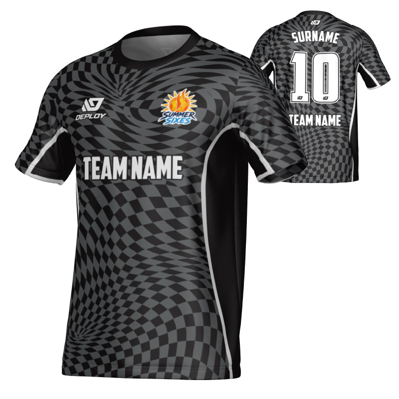 SUTHERLAND SHIRE FA SUMMER - VORTEX - BLACK