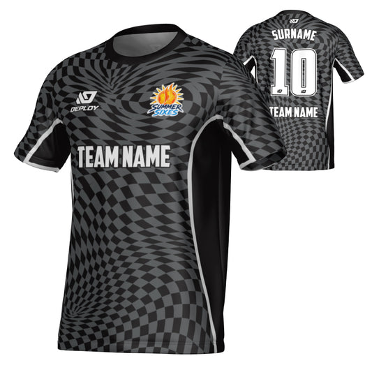 SUTHERLAND SHIRE FA SUMMER - VORTEX - BLACK