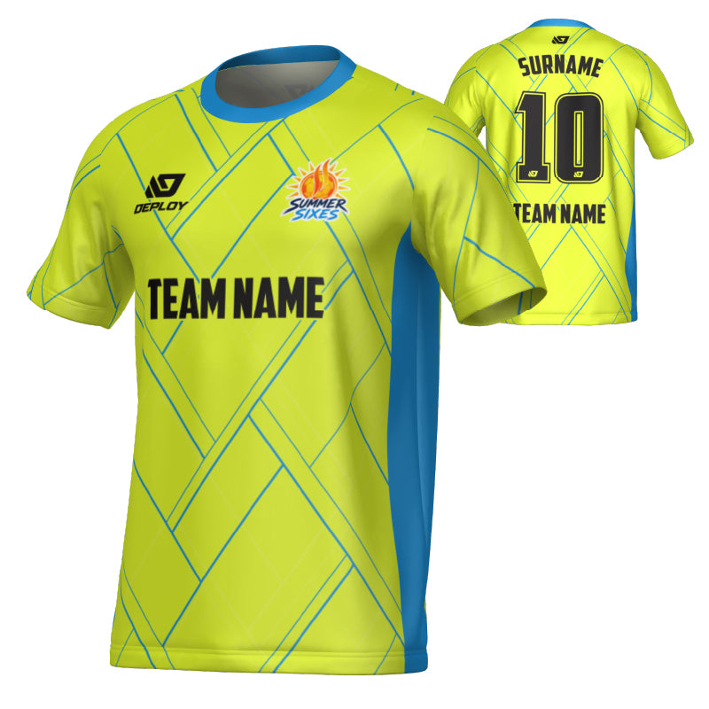 SUTHERLAND SHIRE FA SUMMER - PLAID - NEON YELLOW