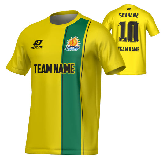 SUTHERLAND SHIRE FA SUMMER - EDGE - GOLD & GREEN