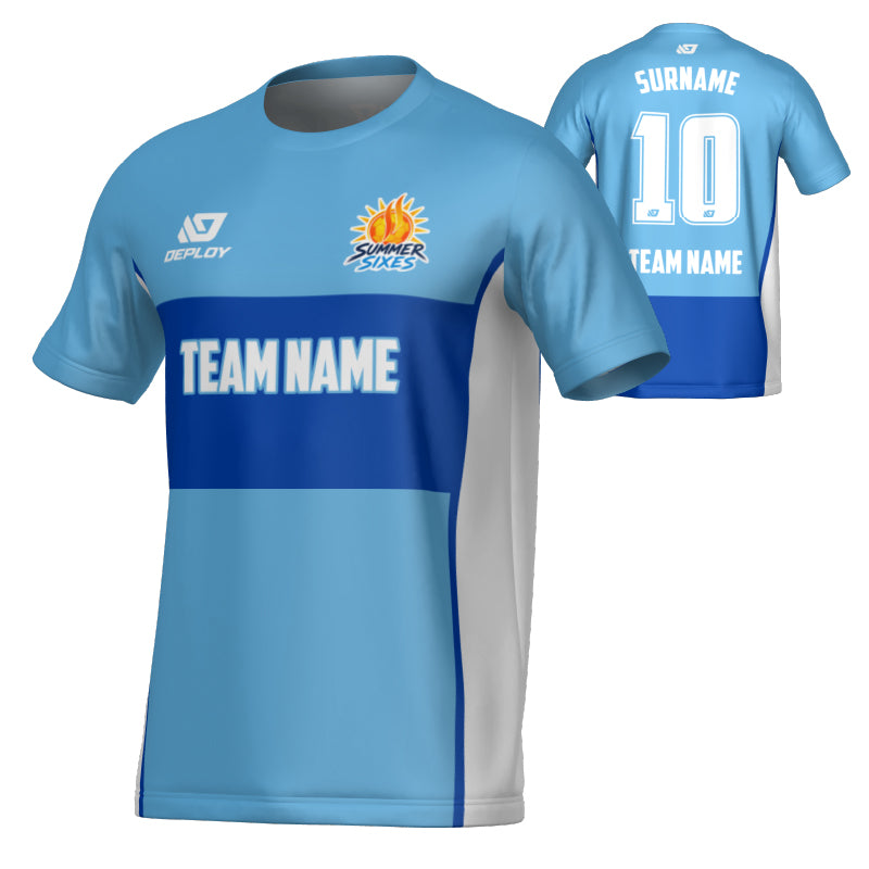 SUTHERLAND SHIRE FA SUMMER - SHIFT - SKY BLUE