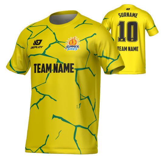 SUTHERLAND SHIRE FA SUMMER - CRACKS - YELLOW