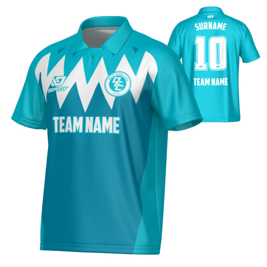 Carnival Collared Jersey - Teal