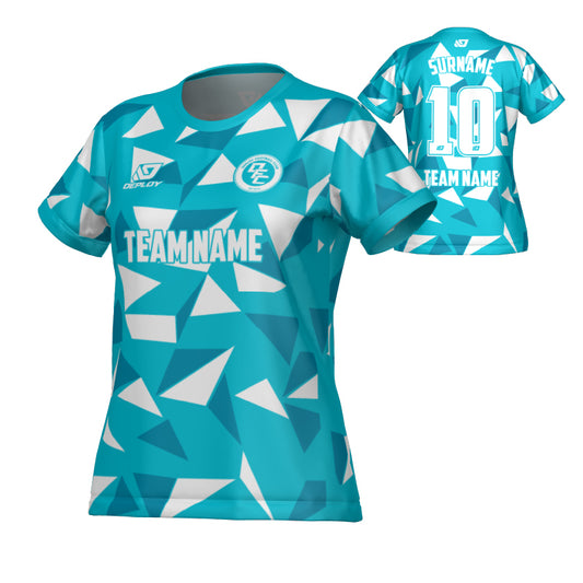 Shards Womens Jersey - Teal