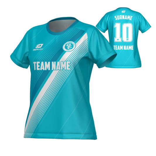Velocity Womens Jersey - Teal