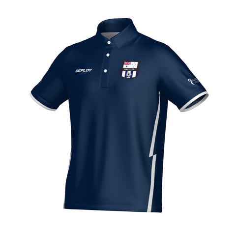 Navy Football Players Polo - Unisex