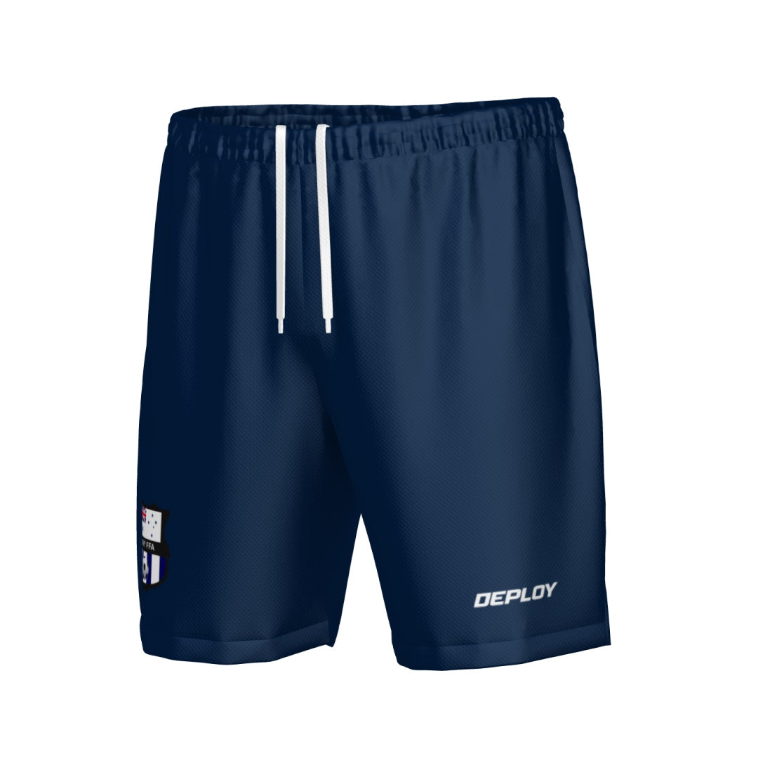 Navy Football Playing Shorts - Unisex