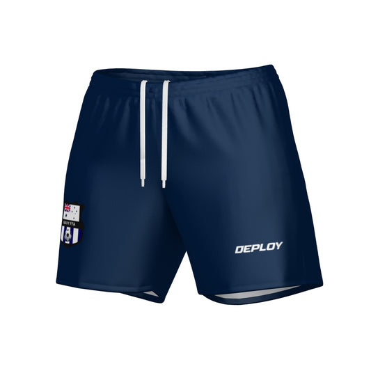 Navy Football Playing Shorts - Women's