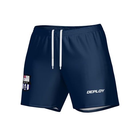 Navy Football Playing Shorts - Women's