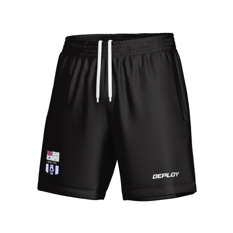 Navy Football Casual Shorts - Unisex