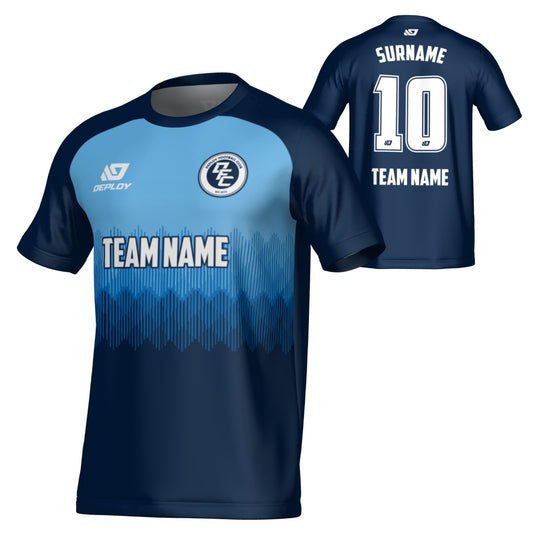 Echo Jersey - Navy & Sky Blue