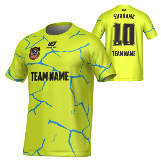 CHANDLER FUTSAL SUMMER - CRACKS - NEON YELLOW