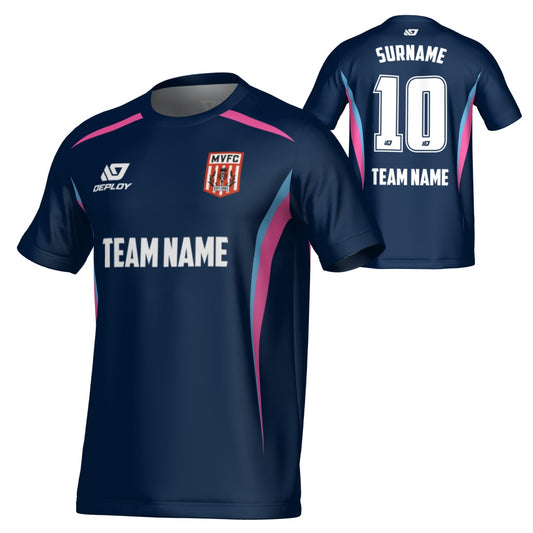 MOSS VALE FC SUMMER - ARC - NAVY