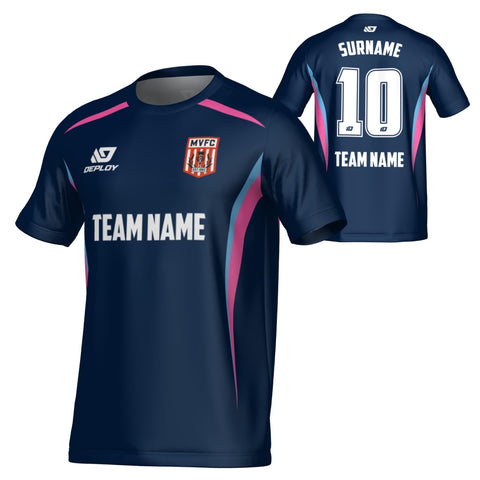 MOSS VALE FC SUMMER - ARC - NAVY