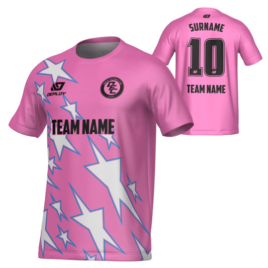 Stars Jersey - Pink