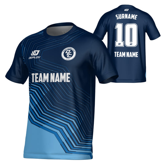Circuit Jersey - Navy & Sky Blue