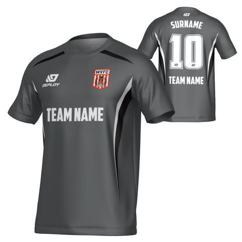 MOSS VALE FC SUMMER - ARC - GREY
