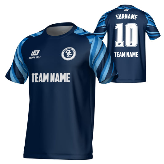 Surge Jersey - Navy & Sky Blue