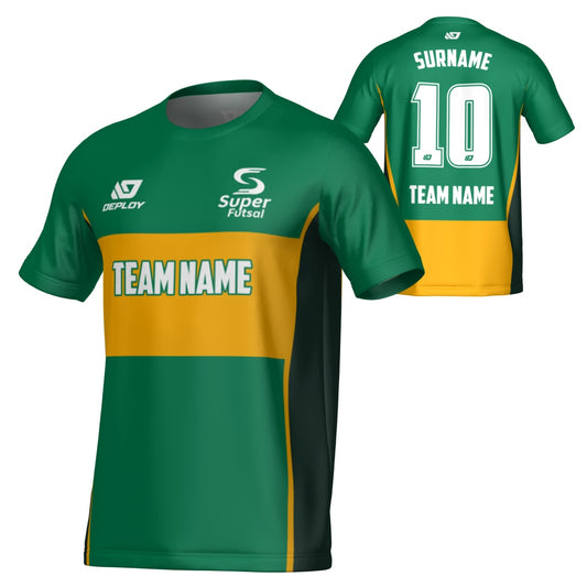 SUPER FUTSAL - SHIFT - GREEN & GOLD