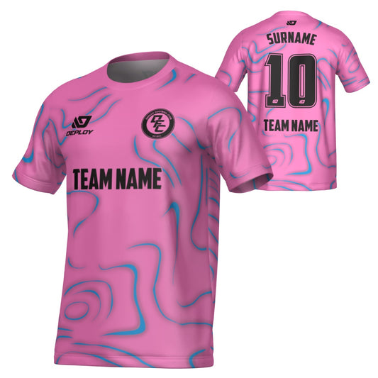 Marble Jersey - Pink